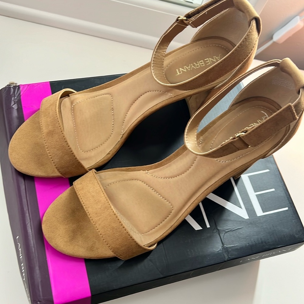 Lane Bryant Strap Block heels